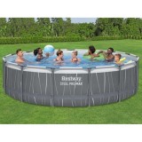Bestway 561GD Bazén s Kovovou Konštrukciou Steel Pro Max 457x107cm a filtračným čerpadlom + LED svetlo na diaľkové ovládanie, pl