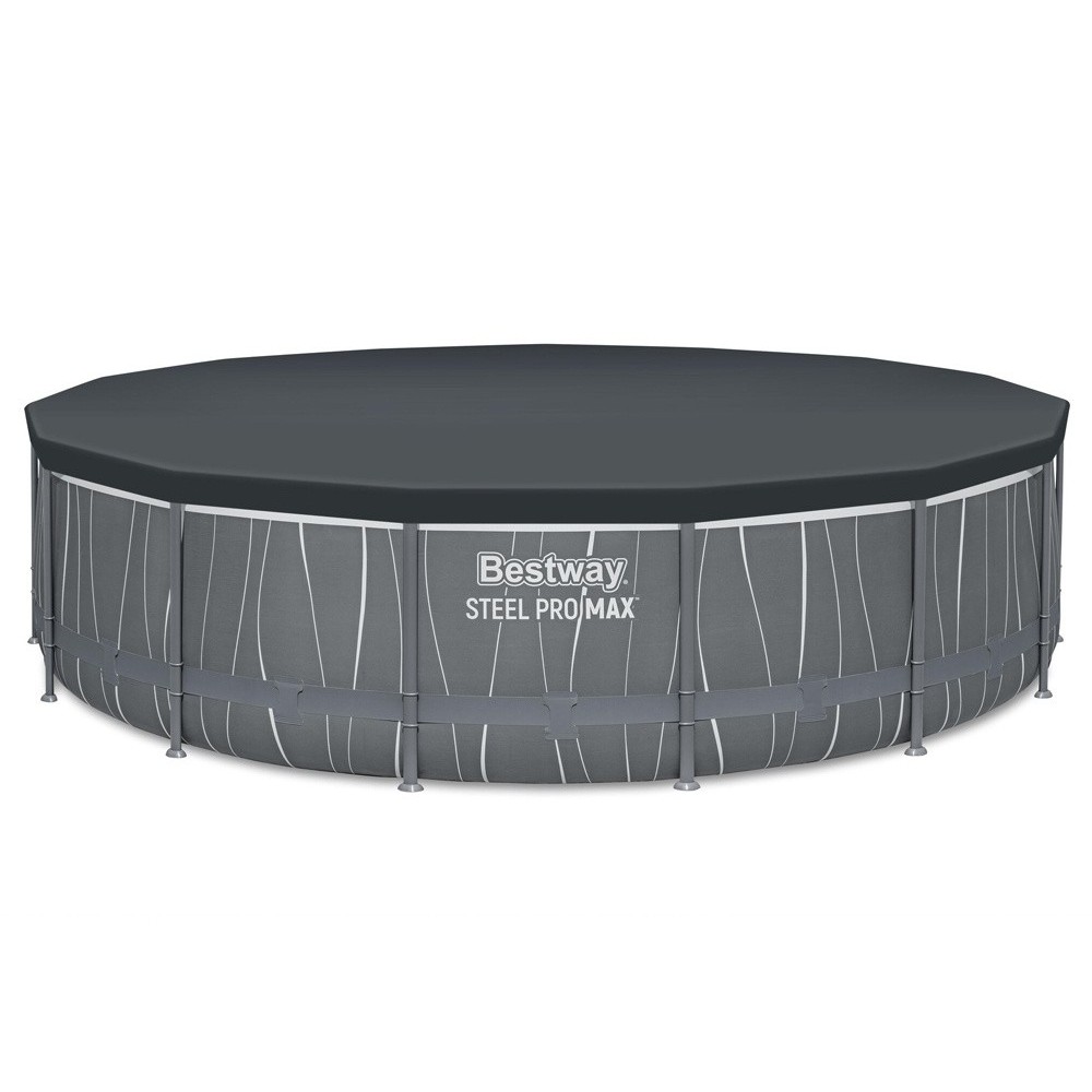 Bestway 561GD Bazén s Kovovou Konštrukciou Steel Pro Max 457x107cm a filtračným čerpadlom + LED svetlo na diaľkové ovládanie, pl