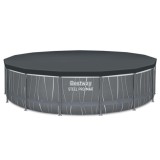 Bestway 561GD Bazén s Kovovou Konštrukciou Steel Pro Max 457x107cm a filtračným čerpadlom + LED svetlo na diaľkové ovládanie, pl