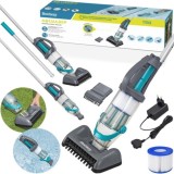 Bestawy 58946 Ručný Bazénový Vysávač AquaGrip Cordless Handheld Pool Vacuum Cleaner Bezdrôtový + 2 hlavice