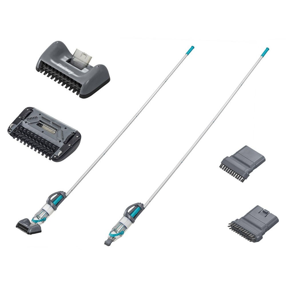 Bestawy 58946 Ručný Bazénový Vysávač AquaGrip Cordless Handheld Pool Vacuum Cleaner Bezdrôtový + 2 hlavice