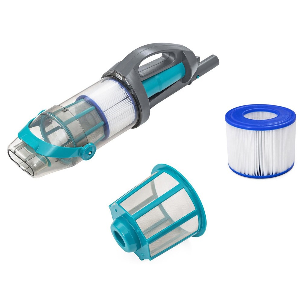 Bestawy 58946 Ručný Bazénový Vysávač AquaGrip Cordless Handheld Pool Vacuum Cleaner Bezdrôtový + 2 hlavice