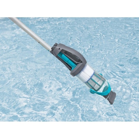 Bestawy 58946 Ručný Bazénový Vysávač AquaGrip Cordless Handheld Pool Vacuum Cleaner Bezdrôtový + 2 hlavice