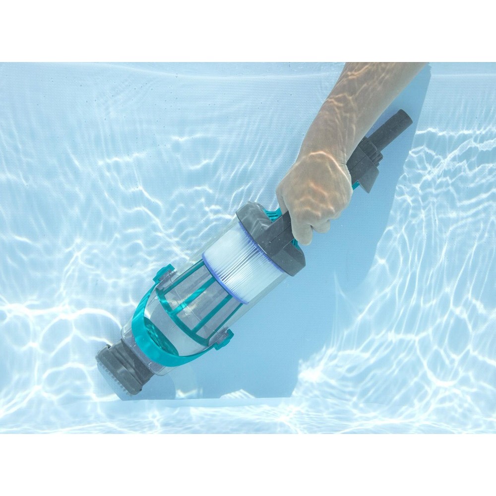 Bestawy 58946 Ručný Bazénový Vysávač AquaGrip Cordless Handheld Pool Vacuum Cleaner Bezdrôtový + 2 hlavice