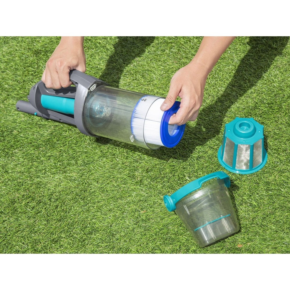 Bestawy 58946 Ručný Bazénový Vysávač AquaGrip Cordless Handheld Pool Vacuum Cleaner Bezdrôtový + 2 hlavice