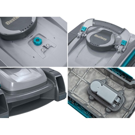 Bestway 58942 Bazénový Výsávač AquaTronix ProG300 Cordless Pool Vacuum Cleaner + Skimmer, bezdrôtový