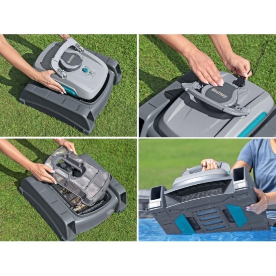 Bestway 58942 Bazénový Výsávač AquaTronix ProG300 Cordless Pool Vacuum Cleaner + Skimmer, bezdrôtový