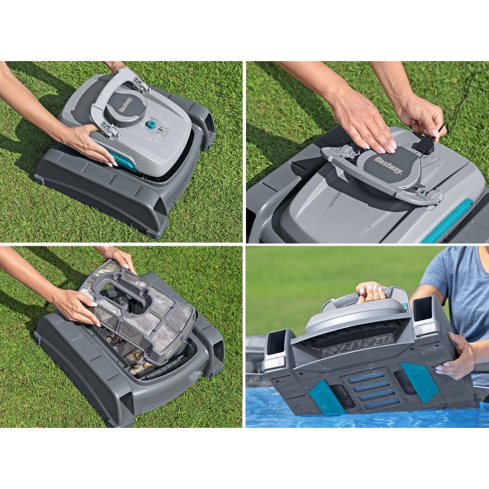Bestway 58942 Bazénový Výsávač AquaTronix ProG300 Cordless Pool Vacuum Cleaner + Skimmer, bezdrôtový