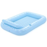 Bestway 43838 Nafukovací Matrac Sun-Kissed™ 214x155cm s vankúšom + držiak na pohár, nosnsoť 100kg, modrý