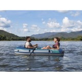 Bestway Nafukovací Čln TREK X2 Raftingová sada, nosnosť 250 kg, 232x118 cm + veslá a pumpa