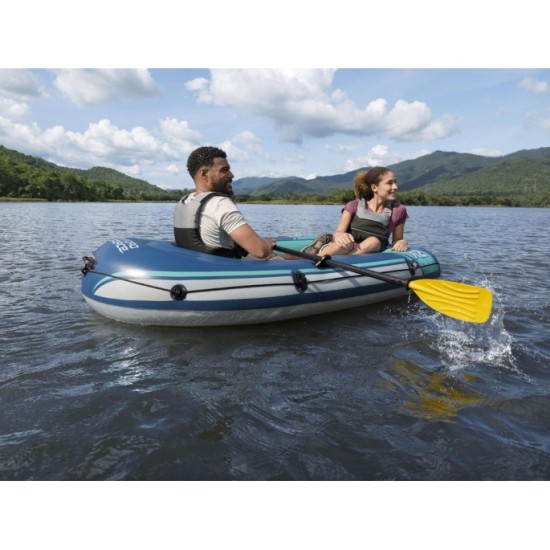 Bestway Nafukovací Čln TREK X2 Raftingová sada, nosnosť 250 kg, 232x118 cm + veslá a pumpa