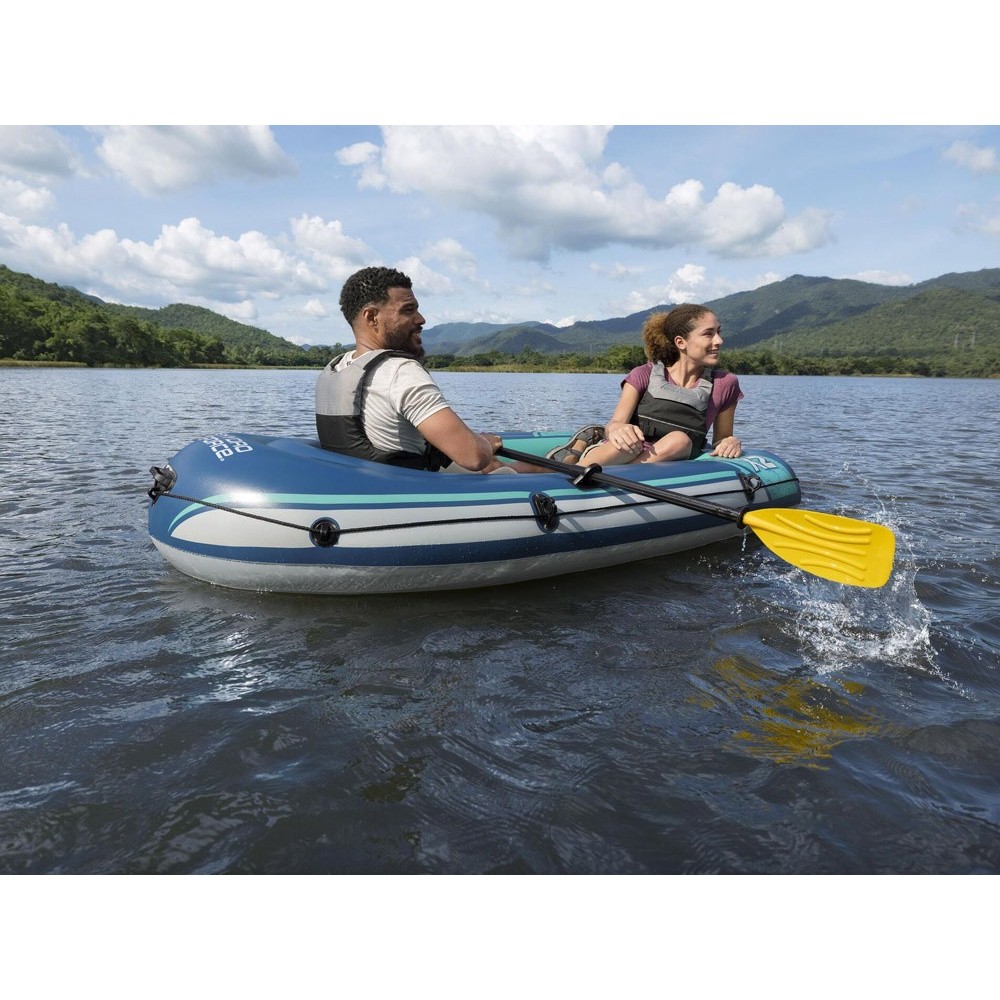 Bestway Nafukovací Čln TREK X2 Raftingová sada, nosnosť 250 kg, 232x118 cm + veslá a pumpa