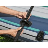 Bestway Nafukovací Čln TREK X2 Raftingová sada, nosnosť 250 kg, 232x118 cm + veslá a pumpa