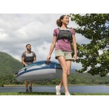 Bestway Nafukovací Čln TREK X2 Raftingová sada, nosnosť 250 kg, 232x118 cm + veslá a pumpa