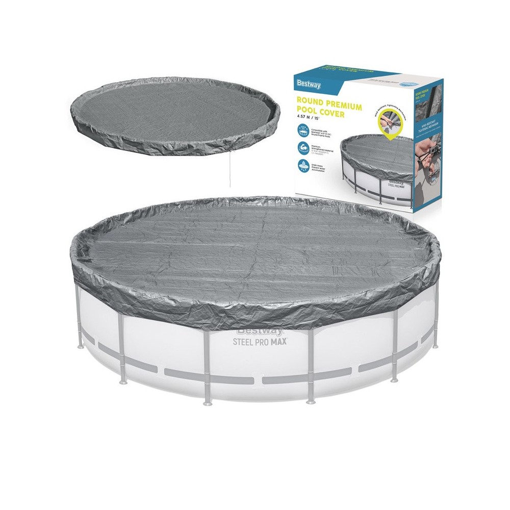 Bestway Plachta na Okrúhly Bazén 457 cm PREMIUM LINE 58951