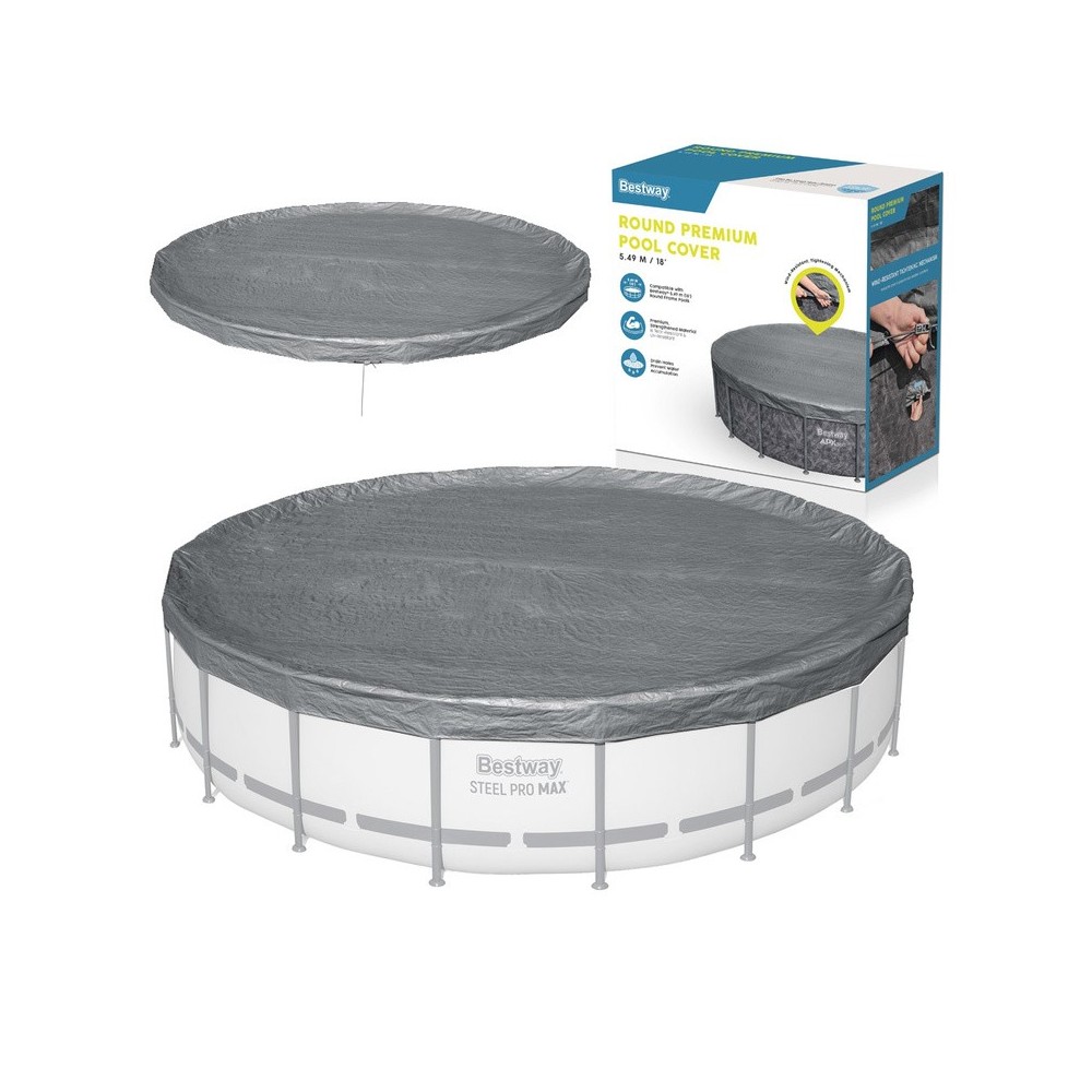 Bestway Plachta na okrúhly bazén 549 cm PREMIUM LINE 58953