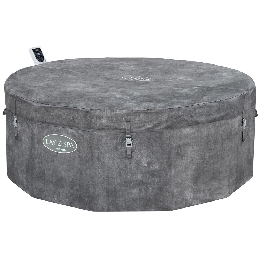Bestway 6001V Vírivka Lay-Z-Spa Carrara SMART Air Jet Jacuzzi s WIFI aplikáciou, pre 6 osôb + 5 vankúšov, priemer 170cm
