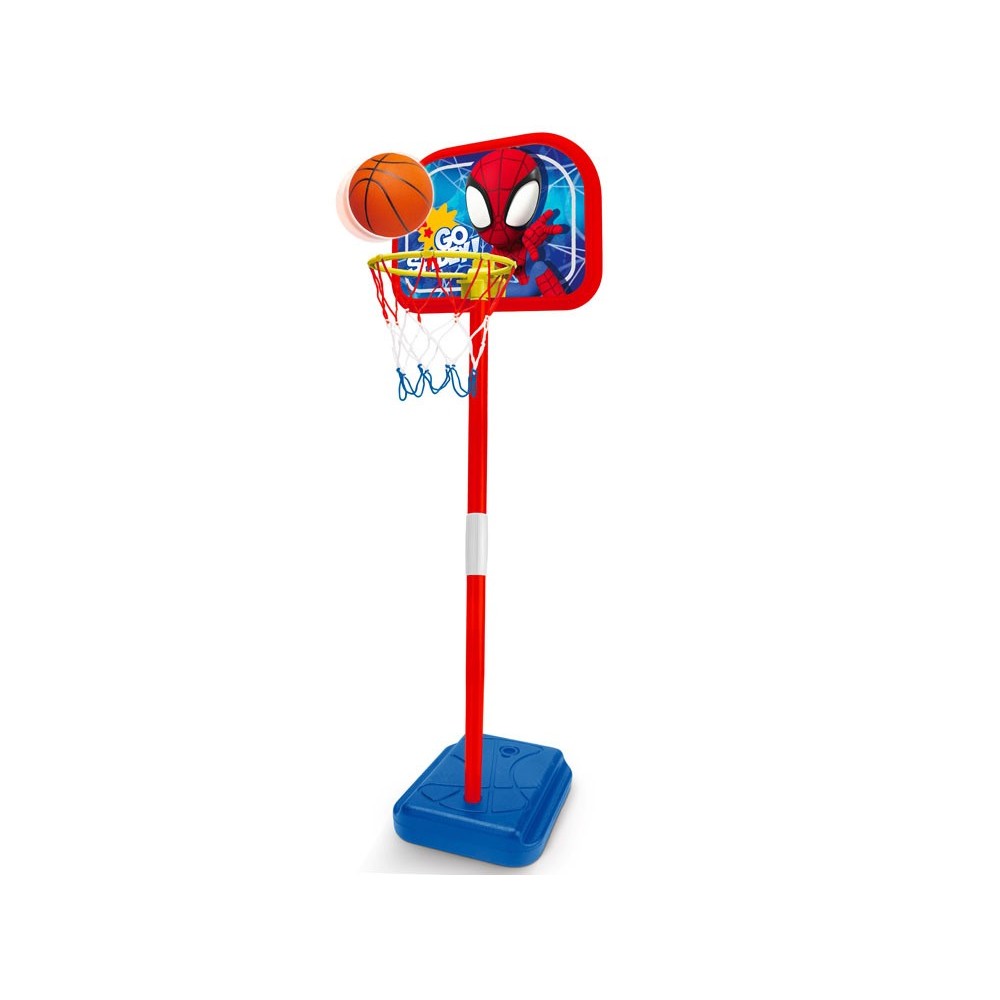 STAMP Detský Basketbalový kôš Spidey 106cm, červený