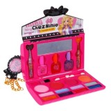 JOKO Detská kozmetická sada make up v Kabelke, dekoratívna kozmetika pre deti, ružová kabelka