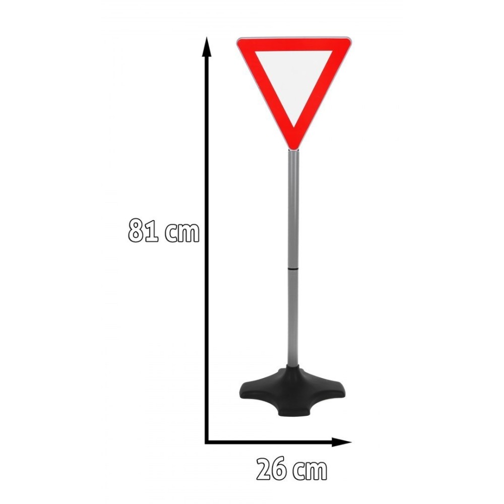 JOKO Sada Dopravné značky 80 cm 5 kusov