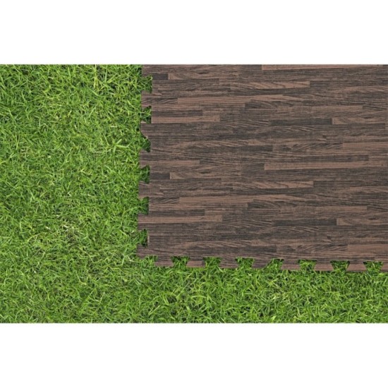 Bestway 58712 Sada Penová podlaha pod bazén 12ks na 3m², hnedá