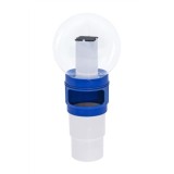 BESTWAY Plavákový dávkovač chémie + Solárna LED Lampa 2v1