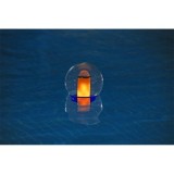 BESTWAY Plavákový dávkovač chémie + Solárna LED Lampa 2v1