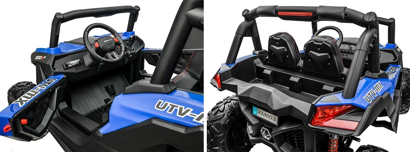 Joko Elektrické autíčko Buggy 4x4, dvojmiestne, penové kolesá, modré