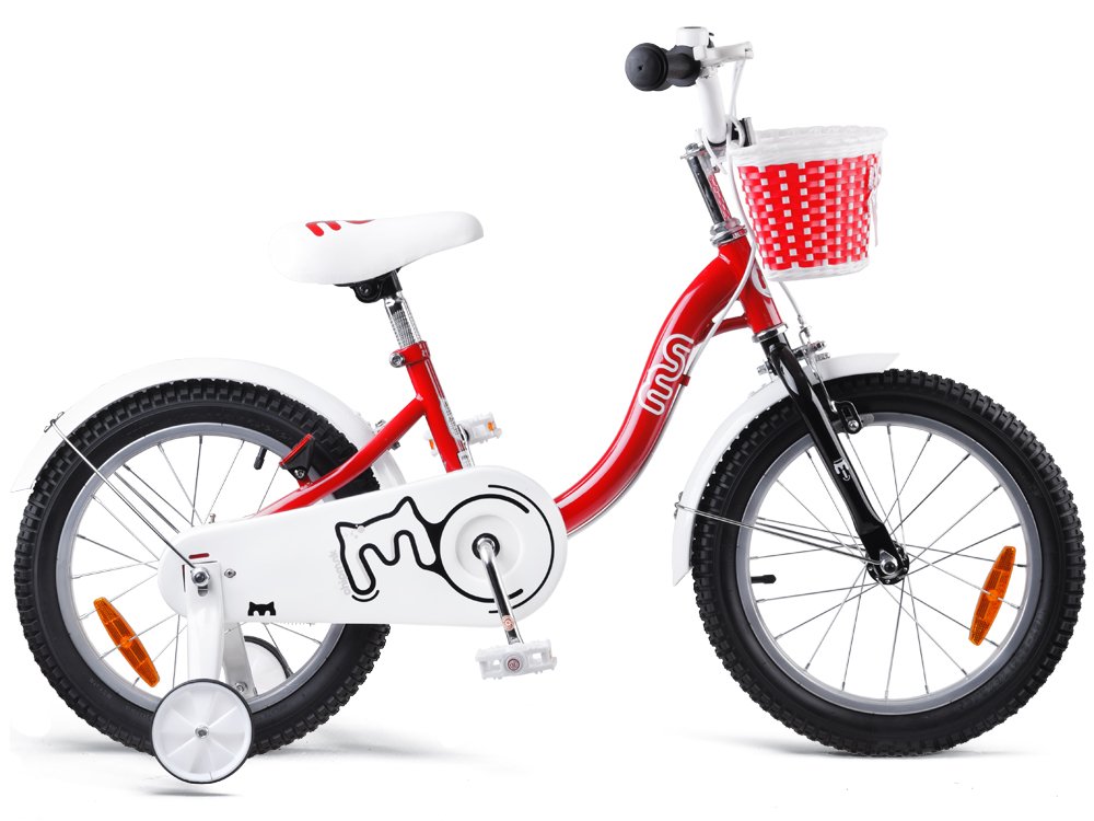 Royal Baby Detský bicykel 16" Chipmunk MM, nafukovacie kolesá, košík, pre deti od 4 do 7 rokov, fialový