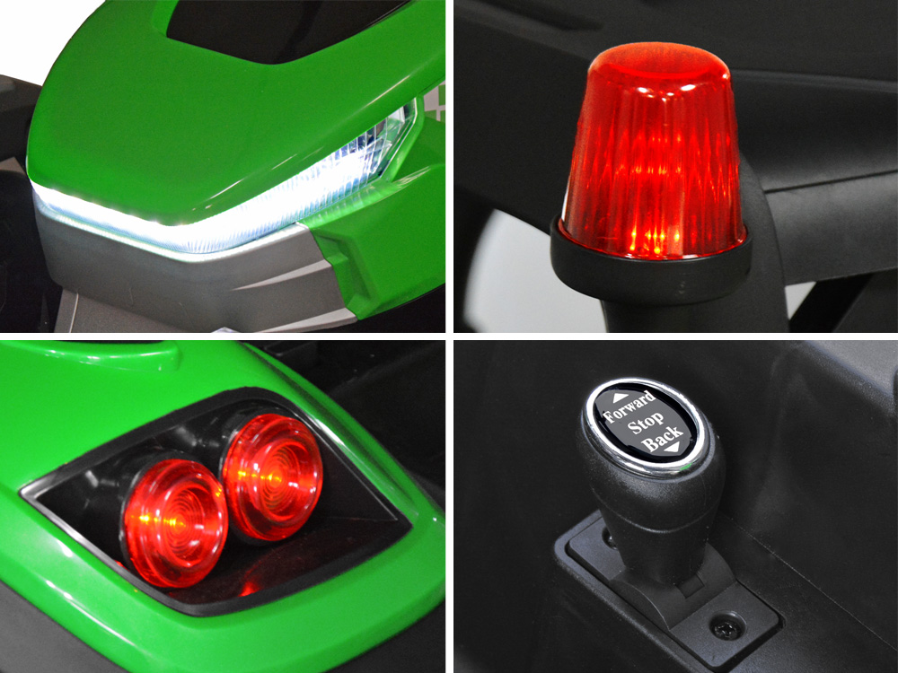 JOKO Veľký Elektrický traktor s vlečkou a kabínou 4x4, penové kolesá, kožené sedadlo, diaľkové ovládanie, červený