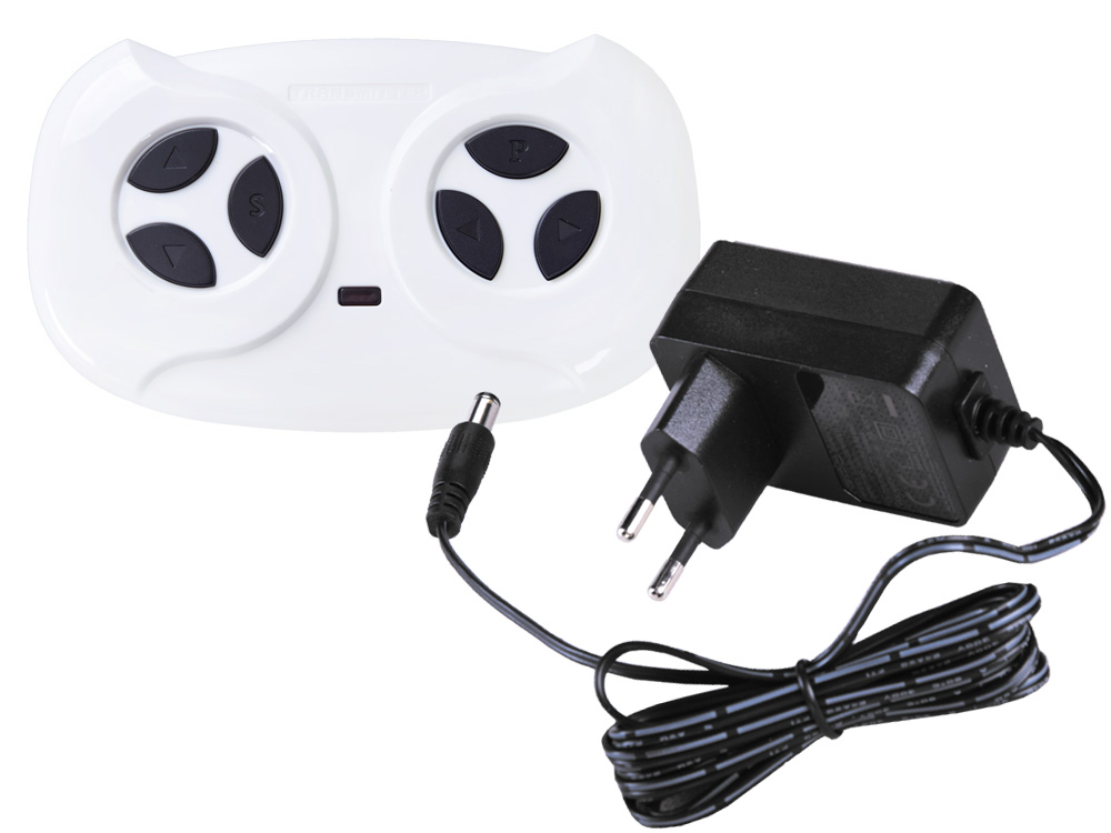 JOKO Elektrická štvorkolka ATV 4x4 s diaľkovým ovládaním, penové kolesá, kožené sedadlo, červená