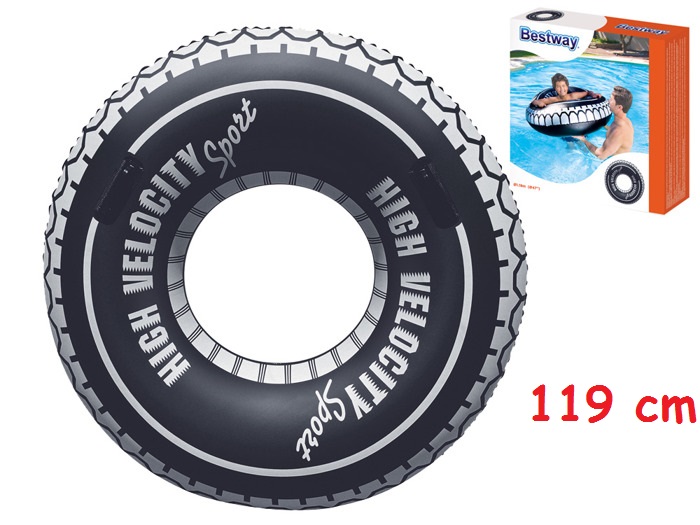 Bestway Nafukovacie koleso 119 cm, 36102 čierne