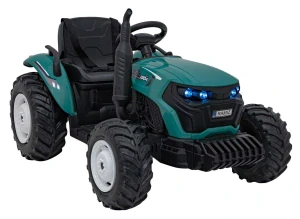 JOKO Elektrický Traktor GROW 1804 2x100W 24V, penové kolesá, tmavo zelený