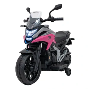 JOKO Elektrická Motorka Honda NC750X, nosnosť 35kg, MP3, USB, ružová