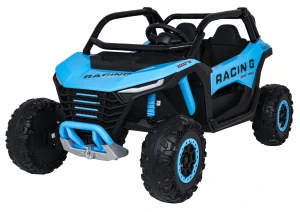 JOKO Elektrické autíčko Buggy RACING Road 2000 4x4, 4x120W, 24V, kožené sedadlo, penové kolesá, modré