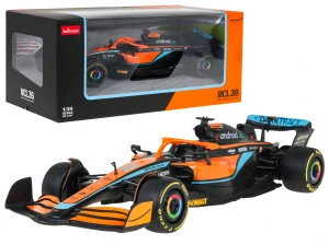 Rastar RC Kovové Auto Formula McLaren F1 MCL36 1:24, oranžová