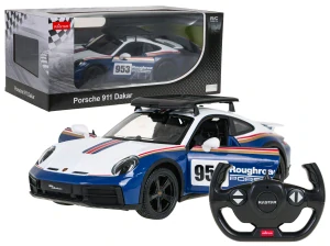 Rastar RC Auto Porsche 911 Dakar 1:14 na diaľkové ovládanie, modré