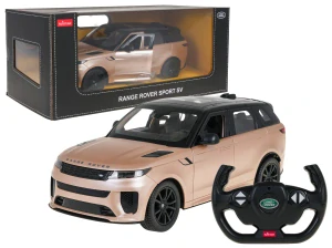 Rastar RC Auto Range Rover Sport SV Gold 1:14 s LED svetlom na diaľkové ovládanie, zlaté