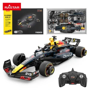 Rastar Konštrukčné autíčko RC Formula Red Bull F1 RB19 Building kit 1:16 na diaľkové ovládanie, modrá