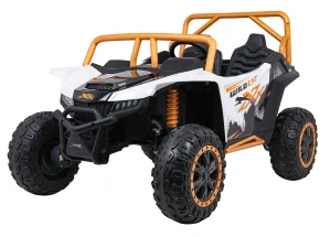 Arctic CAT Elektrické Autíčko Buggy WILDCAT XX 4x200W 24V, penové kolesá, Dvojmiestne kožené sedadlo, nosnosť 60kg, biele