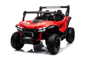 JOKO Elekrické autíčko Gravity Buggy 4x80W, penové kolesá, kožené sedadlo, FM rádio, červené