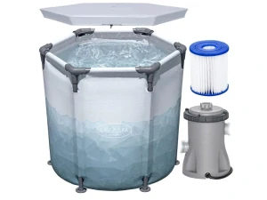 Bestway 6002K Kruhový Sud na Otužovanie, ochladzovací bazén Lay-Z-Spa s filtračným čerpadlom