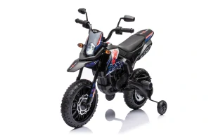 JOKO Elektrická Motorka Aprilia RX, penové kolesá, kožené sedadlo, modrá