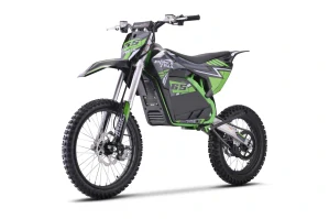 RamiGO Elektrická Motorka POWER TRAIL 5000W 72V, nafukovacie kolesá, rýchlosť 80 km/h, nosnosť 95kg, zelená