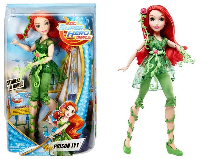 Mattel Super Hero Girls Bábika Poison Ivy