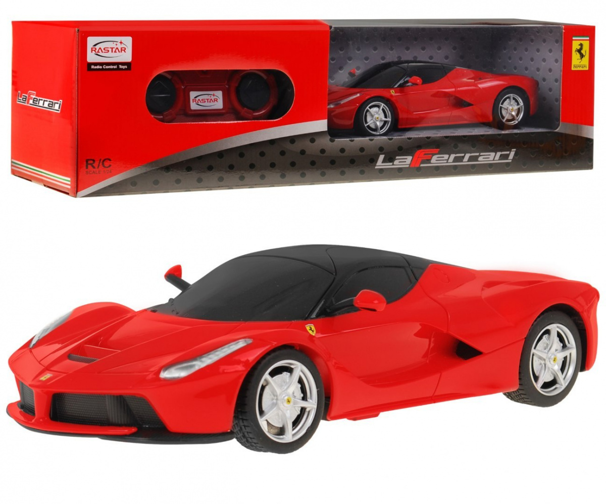 RASTAR RC Auto LaFerrari 1:24 na diaľkové ovládanie, červené