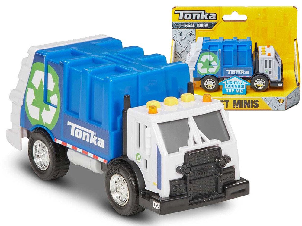 HASBRO Smetiarske auto Tonka Chuck so svetlom a zvukom 18cm