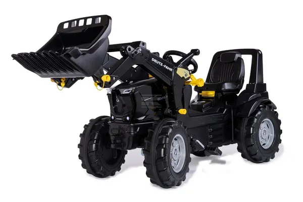 ROLLY TOYS Šľapací traktor Deutz Agrotron 8280TTV s predným nakladačom, od 3 do 8 rokov