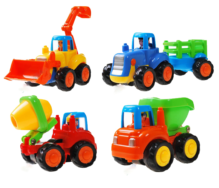 Hola Toys Sada malých autíčok  4 ks