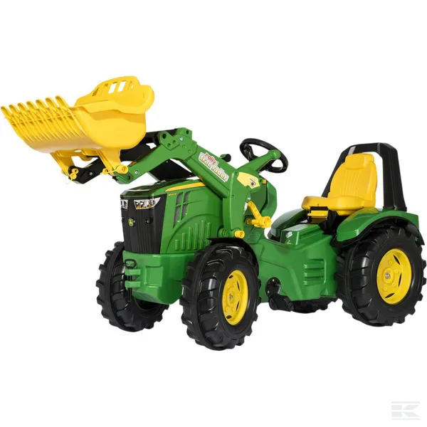 Rolly Toys Šľapací Traktor R651047 X-Trac John Deere 8400R s predným nakladačom rollyX-Trac